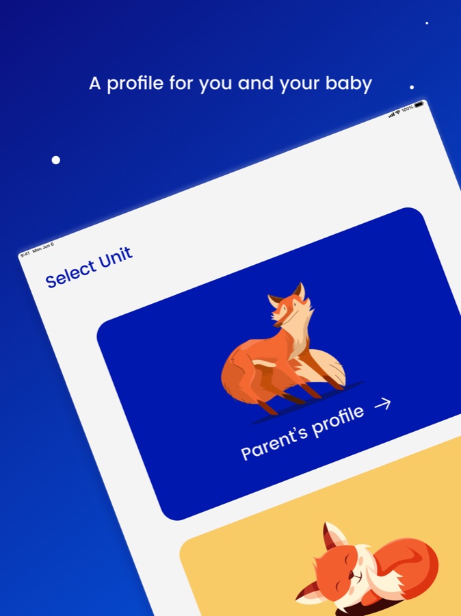 Cappella app screen